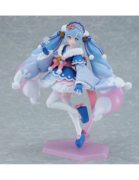 Character Vocal Series 01: Hatsune Miku Figura Figma Snow Miku: Serene Winter Ver. 13 cm Character Vocal Series 01: Hatsune Miku Figura Figma Snow Miku: Serene Winter Ver. 13 cm