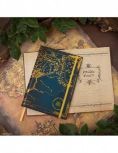 El Señor de los Anillos Libreta Map of Middle Earth 2