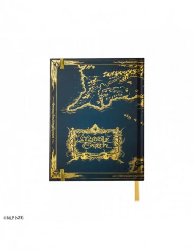 El Señor de los Anillos Libreta Map of Middle Earth