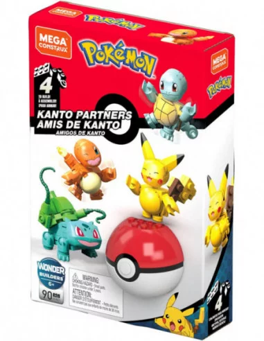 Pokémon Kit de Construcción Mega Construx Amigos de Kanto