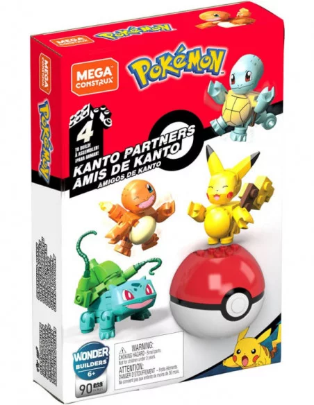 Pokémon Kit de Construcción Mega Construx Amigos de Kanto