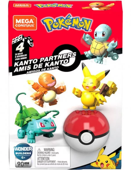 Pokémon Kit de Construcción Mega Construx Amigos de Kanto
