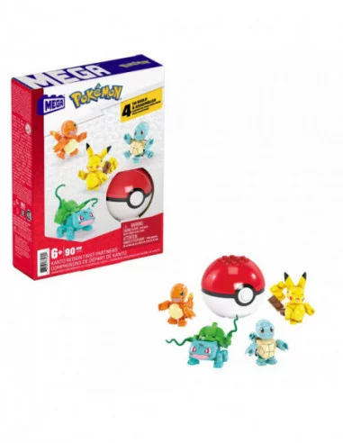 Pokémon Kit de Construcción Mega Construx Amigos de Kanto