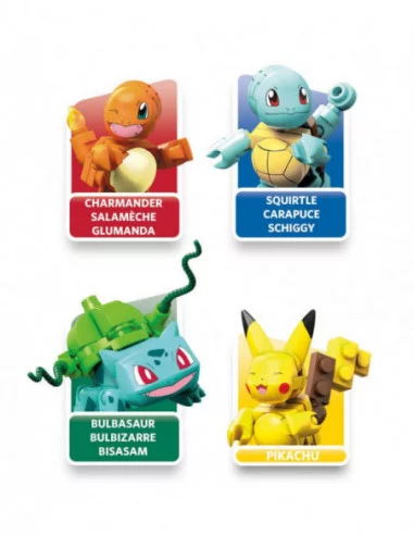 Pokémon Kit de Construcción Mega Construx Amigos de Kanto