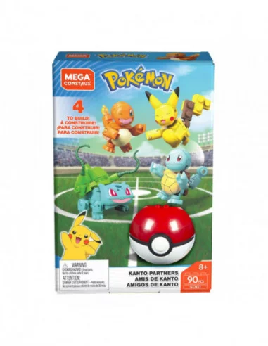 Pokémon Kit de Construcción Mega Construx Amigos de Kanto