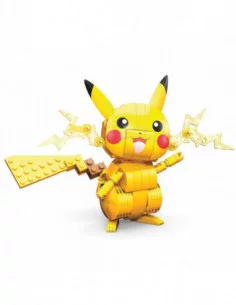 Pokémon Kit de Construcción Mega Construx Wonder Builders Pikachu 10 cm