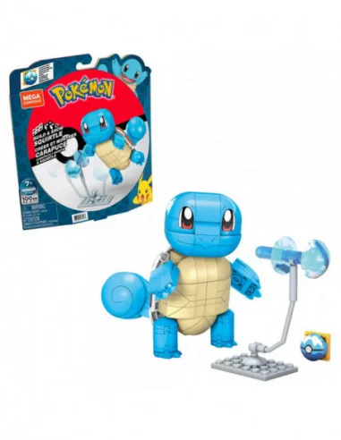 Pokémon Kit de Construcción Mega Construx Wonder Builders Squirtle 10 cm