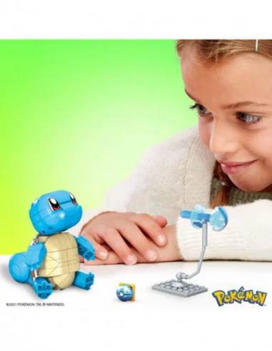 Pokémon Kit de Construcción Mega Construx Wonder Builders Squirtle 10 cm