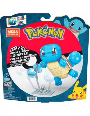 Pokémon Kit de Construcción Mega Construx Wonder Builders Squirtle 10 cm