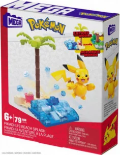 Pokémon Kit de Construcción Mega Construx Pikachu's Beach Splash 2