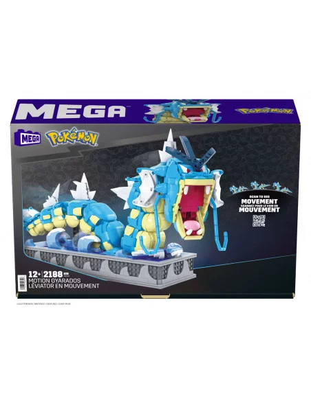 Pokémon Kit de Construcción Mega Construx Motion Gyarados 44 cm