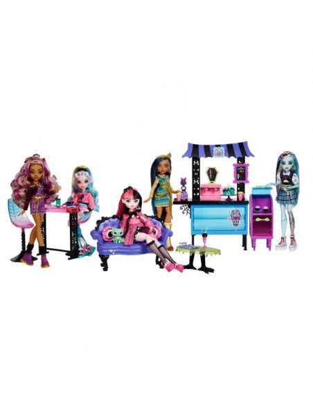Monster High Conjunto de juego The Coffin Bean Café Lounge Monster High Conjunto de juego The Coffin Bean Café Lounge