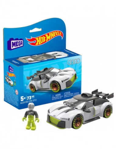 Hot Wheels Kit de Construcción MEGA Audi R8 LMS GT2 12 cm