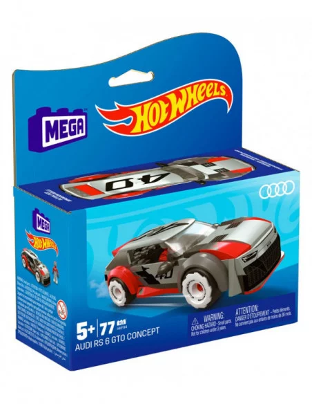 Hot Wheels Kit de Construcción MEGA Audi RS 6 GTO Concept 13 cm
