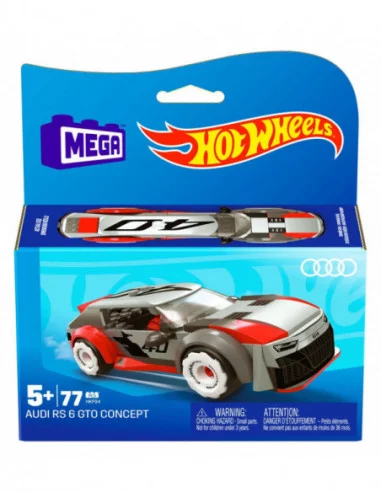 Hot Wheels Kit de Construcción MEGA Audi RS 6 GTO Concept 13 cm