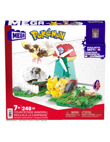 Pokémon Kit de Construcción Mega Construx Molino Campestre 15 cm