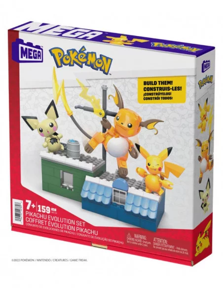 Pokémon Kit de Construcción MEGA Conjunto de Evoluciones de Pikachu