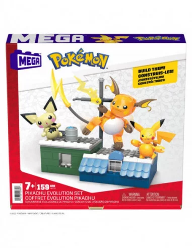 Pokémon Kit de Construcción MEGA Conjunto de Evoluciones de Pikachu