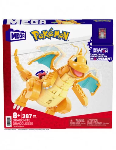 Pokémon Kit de Construcción Mega Construx Dragonite 19 cm