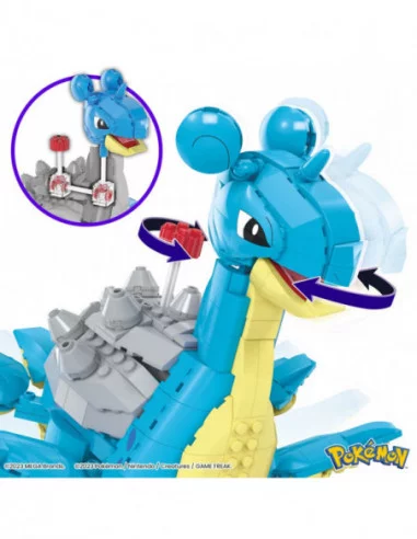 Pokémon Kit de Construcción Mega Construx Lapras 19 cm