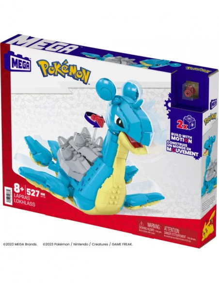 Pokémon Kit de Construcción Mega Construx Lapras 19 cm