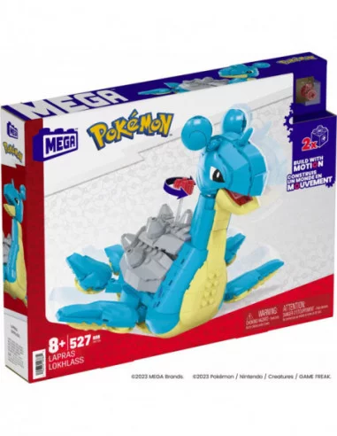 Pokémon Kit de Construcción Mega Construx Lapras 19 cm