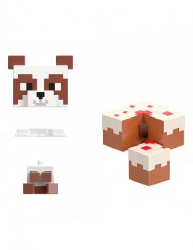 Minecraft Set de Juego Mob Head Minis Casa de Juegos de Panda