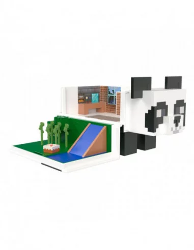 Minecraft Set de Juego Mob Head Minis Casa de Juegos de Panda