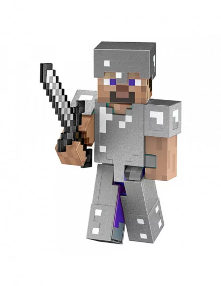 Minecraft Figura Diamond Level Steve 14 cm