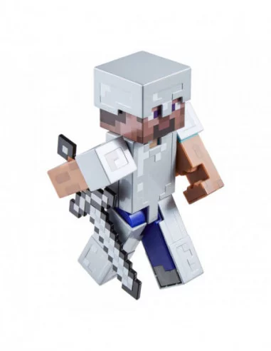 Minecraft Figura Diamond Level Steve 14 cm