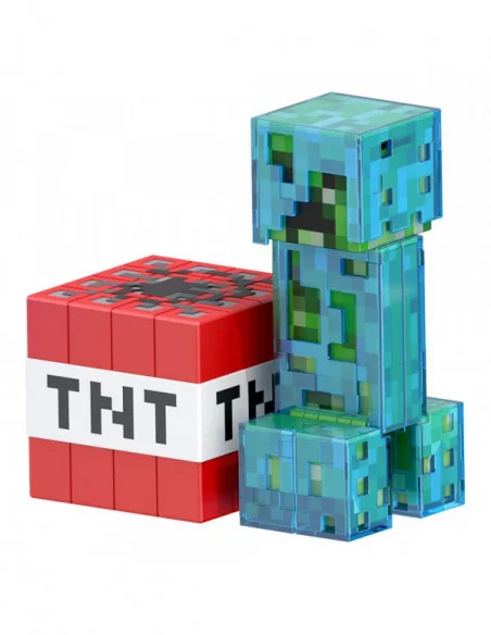 Minecraft Figura Diamond Level Creeper 14 cm Minecraft Figura Diamond Level Creeper 14 cm