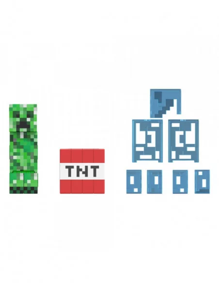 Minecraft Figura Diamond Level Creeper 14 cm Minecraft Figura Diamond Level Creeper 14 cm