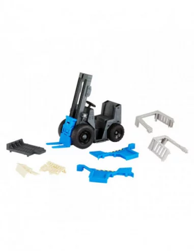 WWE Wrekkin' Vehículo Slam 'N Stack Carretilla elevadora con Figura Brock Lesnar 15 cm