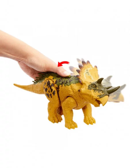 Jurassic World Dino Trackers Figura Wild Roar Regaliceratops