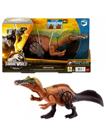 Jurassic World Dino Trackers Figura Wild Roar Irritator