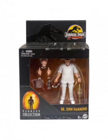Parque Jurásico Hammond Collection Figura Dr. John Hammond 9 cm