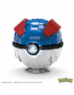 Pokémon Kit de Construcción Mega Construx Super Ball Gigante 13 cm