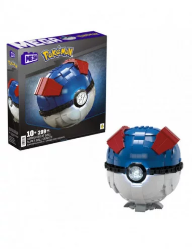 Pokémon Kit de Construcción Mega Construx Super Ball Gigante 13 cm