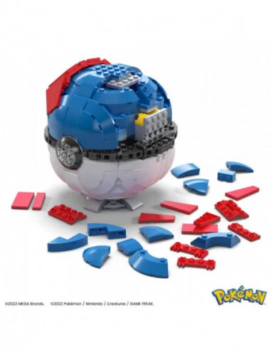 Pokémon Kit de Construcción Mega Construx Super Ball Gigante 13 cm