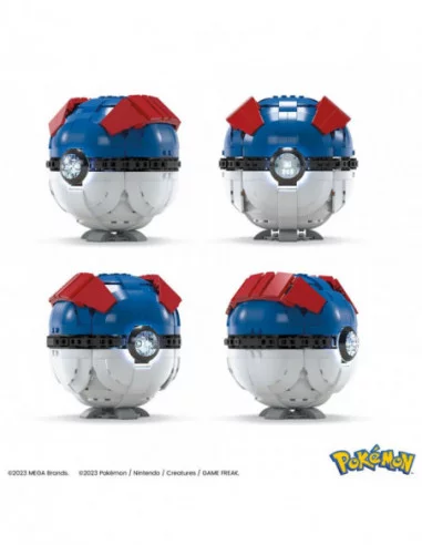 Pokémon Kit de Construcción Mega Construx Super Ball Gigante 13 cm