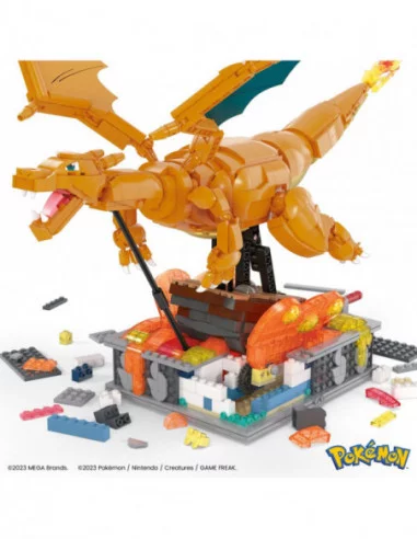 Pokémon Kit de Construcción Mega Construx Charizard con Movimiento 30 cm