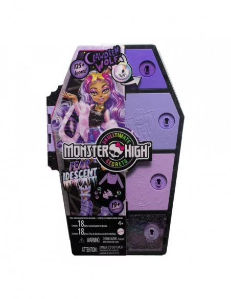 Monster High Skulltimate Secrets: Fearidescent Muñeca Clawdeen Wolf 25 cm