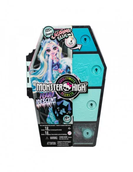 Monster High Skulltimate Secrets: Fearidescent Muñeca Lagoona Blue 25 cm