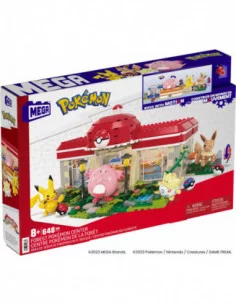 Pokémon Kit de Construcción Mega Construx Área de Servicio Pokémon en el Bosque 2