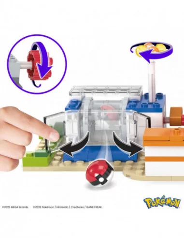 Pokémon Kit de Construcción Mega Construx Área de Servicio Pokémon en el Bosque