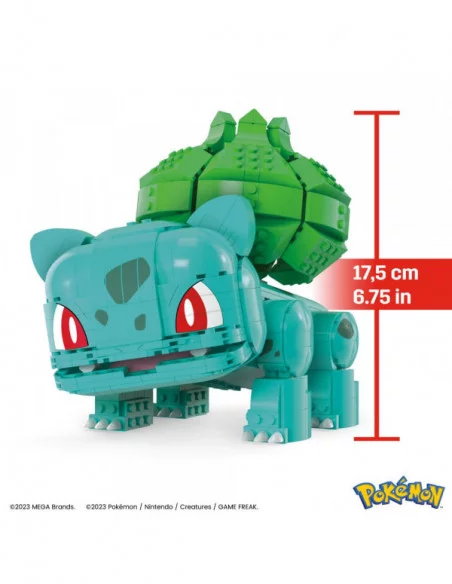 Pokémon Kit de Construcción Mega Construx Bulbasaur Jumbo 25 cm