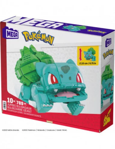 Pokémon Kit de Construcción Mega Construx Bulbasaur Jumbo 25 cm