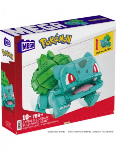 Pokémon Kit de Construcción Mega Construx Bulbasaur Jumbo 25 cm