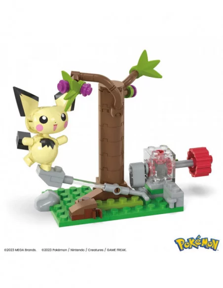 Pokémon Kit de Construcción Mega Construx Búsqueda en el Bosque de Pichu
