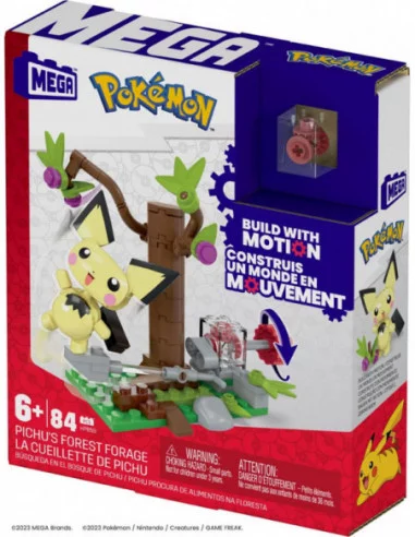 Pokémon Kit de Construcción Mega Construx Búsqueda en el Bosque de Pichu